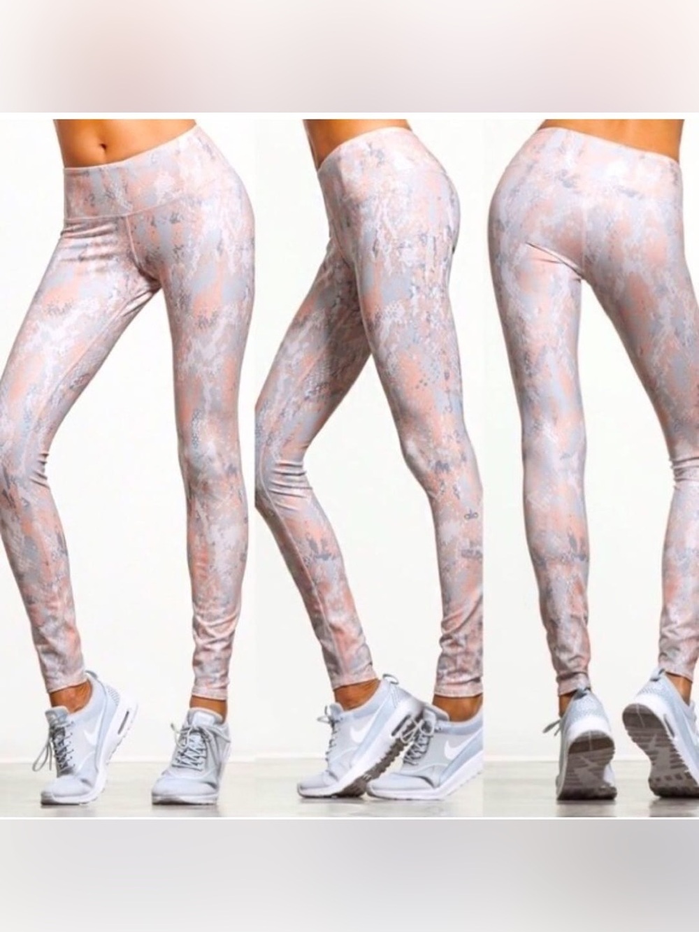 Alo Yoga High Waist Abstract Print Leggings full Length